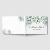 Greenery Watercolor Wedding Gästebuch (Voll)