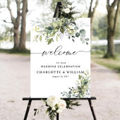Greenery Wedding Ceremony Poster