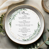 Greenery Wedding Circle Card Einladung
