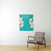 Greenery Wedding Foto Stand Backdrop Spring Boho Wandteppich (Beispiel)