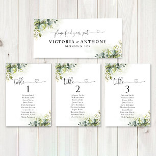 Greenery Wedding Head Table Sign