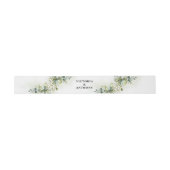 Greenery Wedding Invitation Bly Band (Flach)