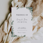 Greenery Wedding Invites Template Einladung