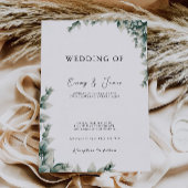 Greenery Wedding Invites Template Einladung