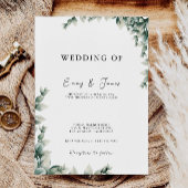 Greenery Wedding Invites Template Einladung