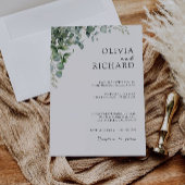 Greenery Wedding Invites Template Einladung