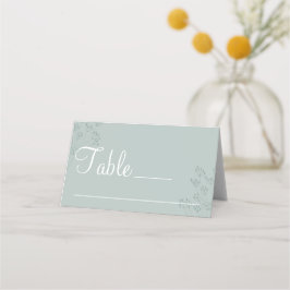 Greenery Wedding Place Card Platzkarte