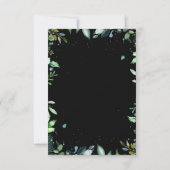 Greenery Wedding RSVP (Rückseite)