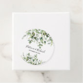 Greenery Wedding Vielen Dank Geschenkanhänger (Beispiel)