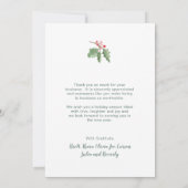 Greenery Wreath Business Corporate Weihnachten (Rückseite)