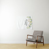 Greenery Zeremony Foto Stand Sommer Hochzeitsdekor Wandteppich (Beispiel (Horizontal))