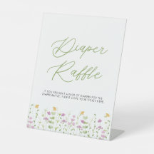 Greenerygelbe Rosa Wildblume Windeln Raffle