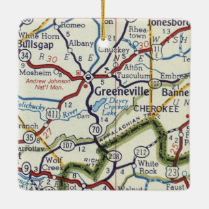 Greeneville Keramikornament