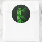 Greenfee-Aufkleber Runder Aufkleber (Tasche)