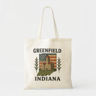 Greenfield Indiana American Flag Tasche