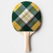 Greenfield Kariert Tischtennis Schläger (Vorderseite)
