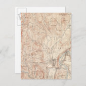 Greenfield, Massachusetts Postkarte (Vorne/Hinten)