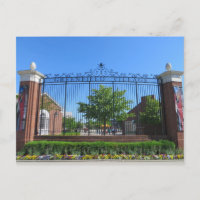 Greenfield Village Gates Postcard