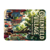 Greenfield Village USA Magnet (Horizontal)