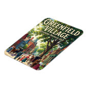 Greenfield Village USA Magnet (Linke Seite)