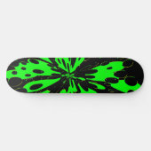 GreenFluo Skateboard (Horizontal)