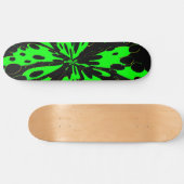 GreenFluo Skateboard (Horizontal)