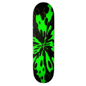 GreenFluo Skateboard (Vertikal)