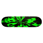GreenFluo Skateboard (Horizontal)