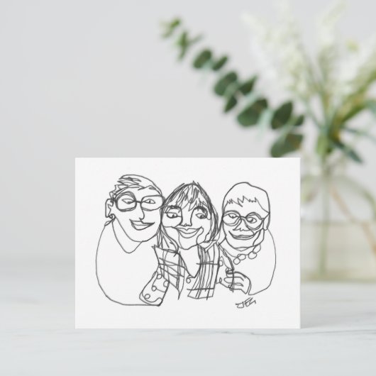 Greenham Postkarte (Stehend Vorderseite)