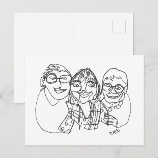 Greenham Postkarte (Vorne/Hinten)