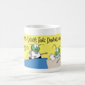 Greenhead isst zu Mittag Kaffeetasse (Mittel)