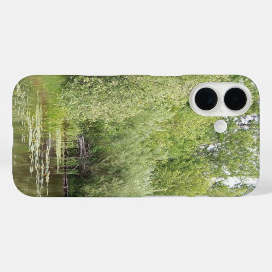 Greenhill Pond Case-Mate iPhone Hülle (Rückseite (Horizontal))