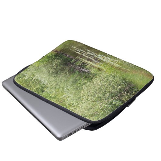 Greenhill Pond Laptopschutzhülle (Vorne Knopf)