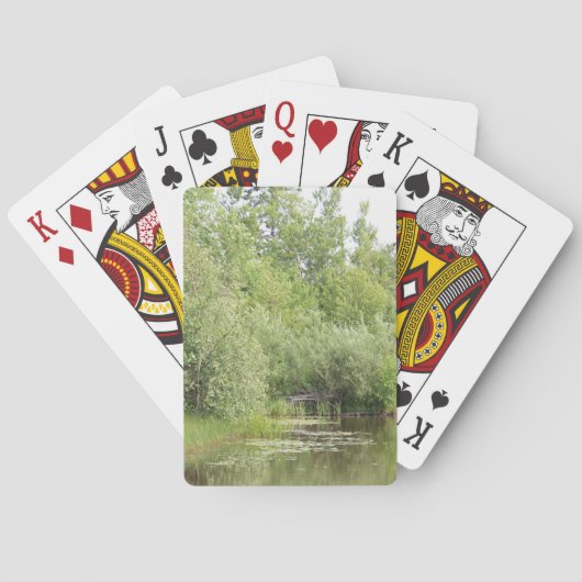 Greenhill Pond Playing Cards Spielkarten (Rückseite)