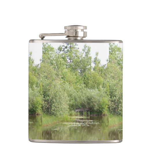Greenhill-Teich Flachmann (Vorderseite)