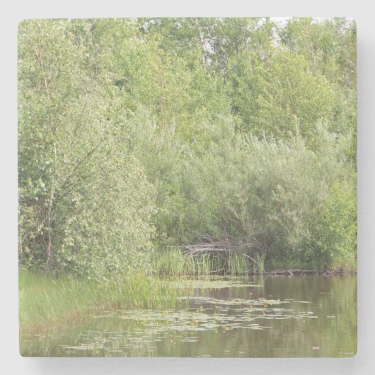 Greenhill-Teich Steinuntersetzer (Vorderseite)
