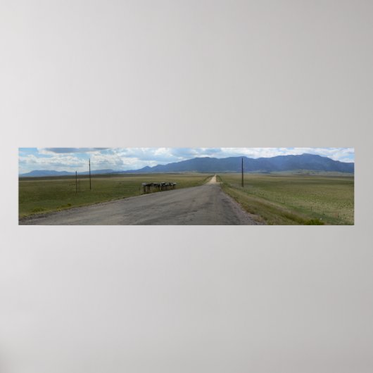 Greenhorn Mountain Panorama, Colorado Poster (Vorne)