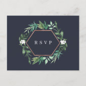 Greenhouse | Botanische UAWG Wasserfarbe Einladungspostkarte (Vorderseite)