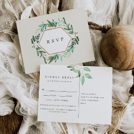 Greenhouse | Botanische UAWG Wasserfarbe Einladungspostkarte