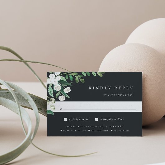 Greenhouse | Botanische Wahl der Wasserfarbe RSVP Karte