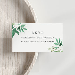 Greenhouse | Hochzeitswebsite UAWG Begleitkarte