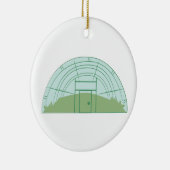 Greenhouse Keramik Ornament (Rechts)