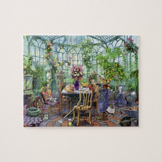 Greenhouse Morning Jigsaw Puzzle (Horizontal)