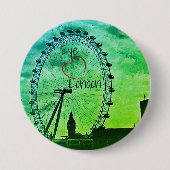 Greening the Grey' London England Button (Vorderseite)