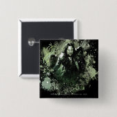 Greenish Aragorn Vector Collage Button (Vorne & Hinten)