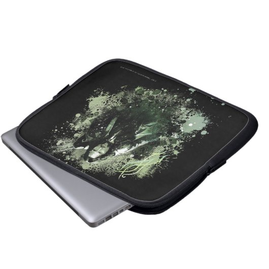Greenish Aragorn Vector Collage Laptopschutzhülle (Vorne Knopf)
