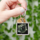 Greenish Aragorn Vector Collage Schlüsselanhänger (Hand)