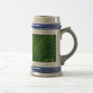 Greenish Cyber Bierglas