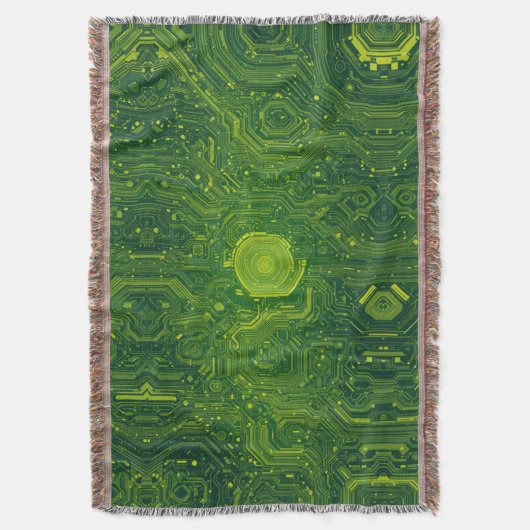 Greenish Cyber Decke (Vorderseite Vertikal)