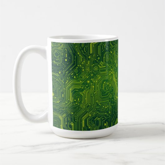 Greenish Cyber Kaffeetasse (Links)